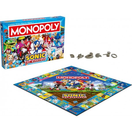 WINNING MOVES SONIC MONOPOLY MODERN SONIC