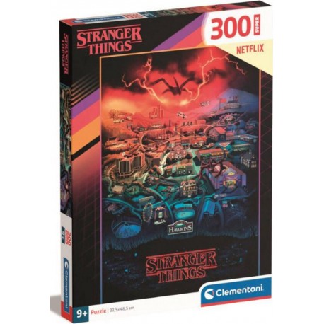 CLEMENTONI STRANGER THINGS PUZZLE 300 PIECES