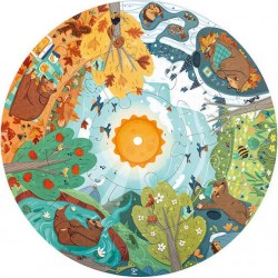 HAPE PUZZLE CIRCULAIRE 4 SAISONS