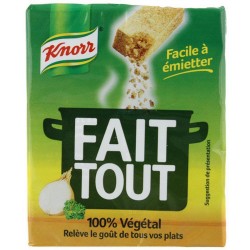 Knorr Bouillon Fait Tout 100% Végétal par 10 Cubes 100g (lot de 6)