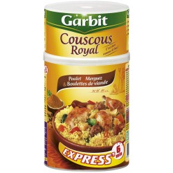 Garbit Couscous Royal - Poulet, Boeuf & Merguez 760g