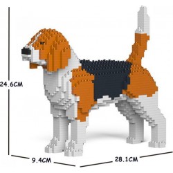 JEKCA BLOCS DE CONSTRUCTION - CHIEN BEAGLE