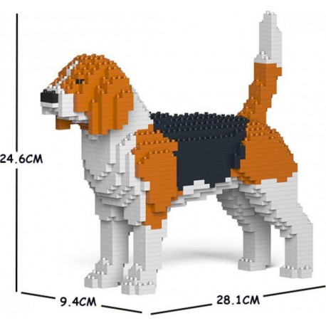 JEKCA BLOCS DE CONSTRUCTION - CHIEN BEAGLE