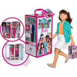 KLEIN BARBIE - MALLETTE ARMOIRE