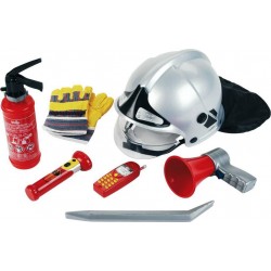 KLEIN SET POMPIER AVEC CASQUE ET MEGAPHONE