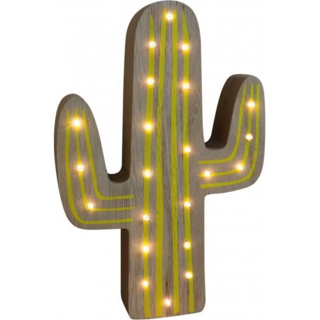 SIDJ CACTUS DECORATIF AVEC LEDS
