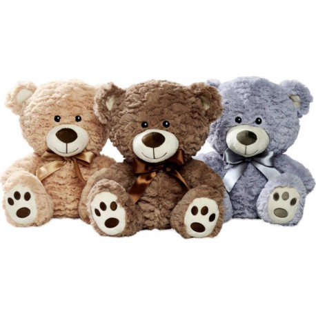 SIDJ PELUCHE OURS ASSIS 25 CM