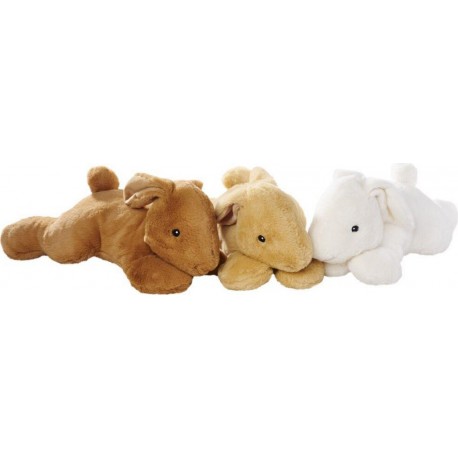 SIDJ PELUCHE LAPIN COUCHE 50 CM