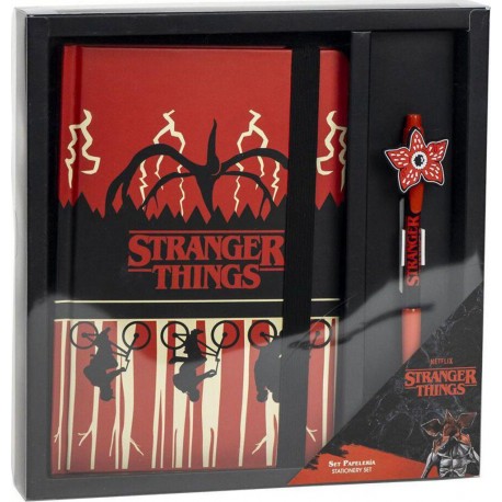 SIDJ STRANGER THINGS SET DE PAPETERIE UPSIDE DOWN