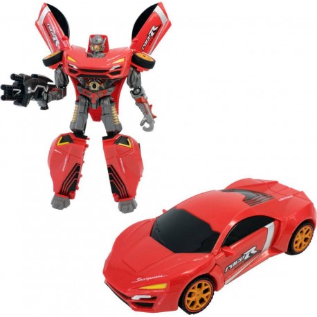 SIDJ VEHICULE TRANSFORMABLE ROUGE