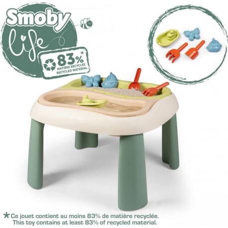 SMOBY LIFE TABLE SABLE ET EAU