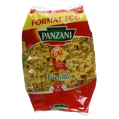 Panzani Farfalle 1Kg (lot de 3)
