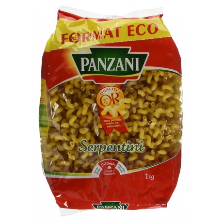 Panzani Serpentini 1Kg (lot de 3)