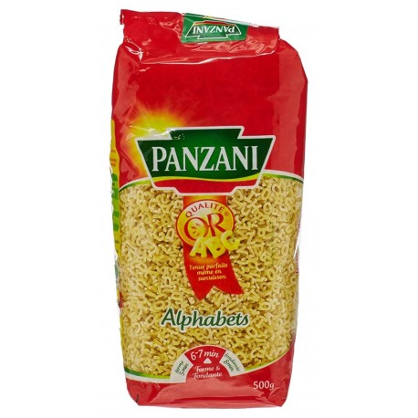 Panzani Alphabets 500g (lot de 5)