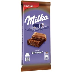 Milka Goût Brownie 200g (lot de 6)