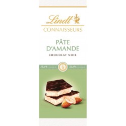 Lindt Connaisseurs Pâte d’Amande Chocolat Noir 120g (lot de 6)