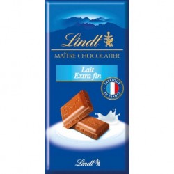 Lindt Maître Chocolatier Lait Extra Fin 100g (lot de 3)