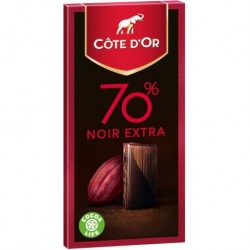 Côte d’Or 70% Noir Extra 100g (lot de 6)