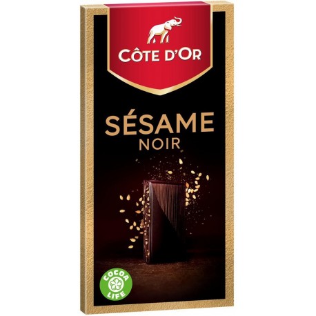 Côte d’Or Sésame Noir 100g (lot de 6)