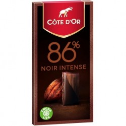 Côte d’Or 86% Noir Intense 100g (lot de 10)
