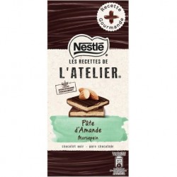 Nestlé Les Recettes de l’Atelier Pâte d’Amande Chocolat Noir 150g (lot de 2)