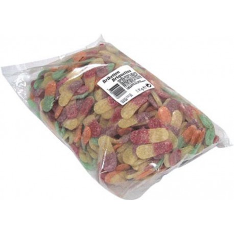 Briquettes Langues Acidulées Sachet de 2Kg