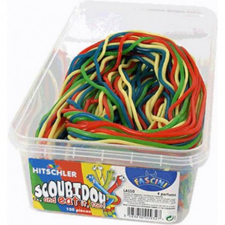 Hitschler Lasso Scoubidou Boîte de 150 pièces