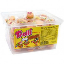 Trolli Mini Burger Boîte de 60 pièces