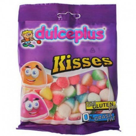 Dulceplus Mini Kisses Sucrés Sachet de 100g