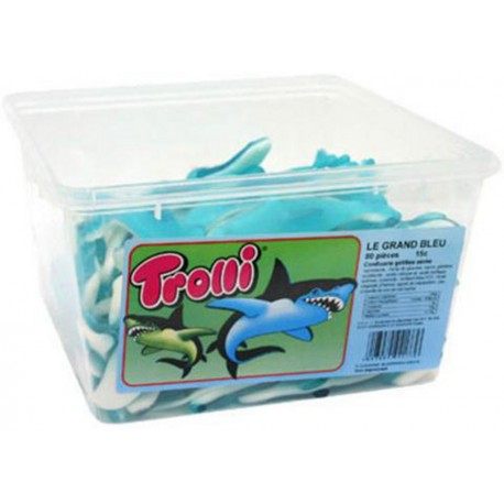 Trolli Le Grand Bleu (Boîte de 75 pièces)