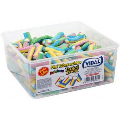 Dulci Pica Rainbow Stixxxs (Boîte de 240 pièces)