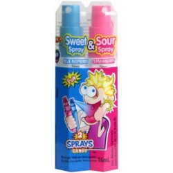 Sprays Candy Framboise Fraise (Lot économique de 2 sprays)