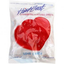 Love Candy Coeur Heart Beat Fraise (Sachet de 150g)