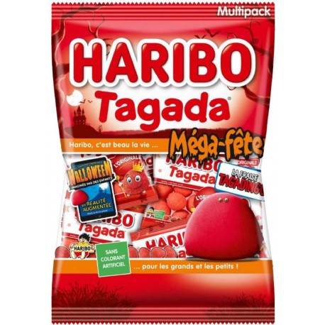 Haribo Méga-Fête La Fraise Tagadingo (Sachet de 720g)