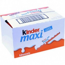 Kinder Maxi Lait Maxi Pack (Lot économique de 36 bâtons)