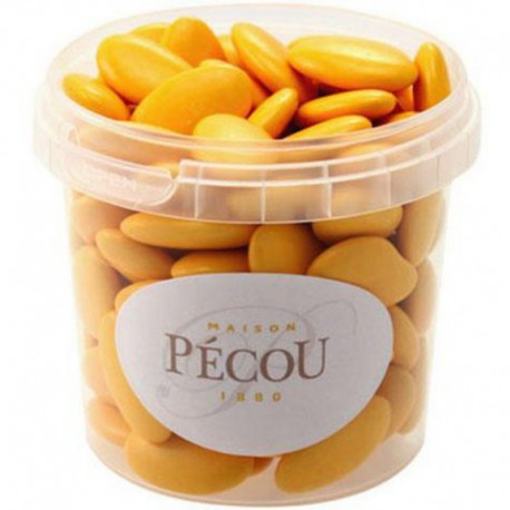 Dragées Chocolat Bouton d’Or (Boîte de 250g)