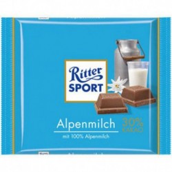 Ritter Sport Lait des Alpes (Tablette de 100g)