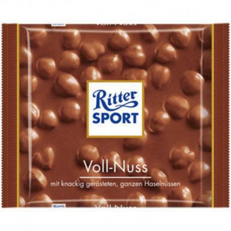 Ritter Sport Lait Noisettes Entières Tablette de 100g