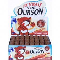 Véritable Petit Ourson Chocolat Lait (par 48) (Boîte de 48 pièces)