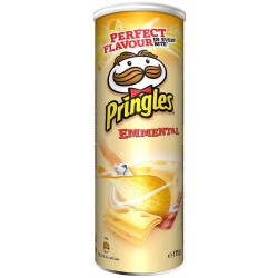 Pringles Emmental 175g (lot de 6 boîtes)
