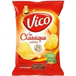 Vico Chips Classique Nature 135g (lot de 6)