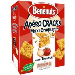 Bénénuts Apéro Cracks Tomate 90g (lot de 3)