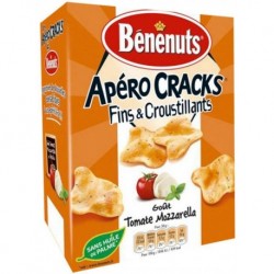 Bénénuts Apéro Cracks Tomate Mozarella 90g (lot de 3)