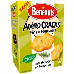Bénénuts Apéro Cracks Herbes de Provence 85g (lot de 3)