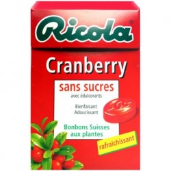 Ricola Cranberry 50g (lot de 6)
