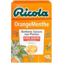 Ricola Orange Menthe (lot de 6) (Lot économique de 6 boîtes)