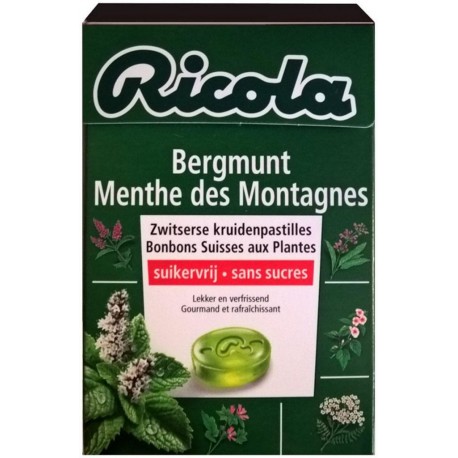 Ricola Menthe Des Montagnes (lot de 6) (Lot économique de 6 boîtes)