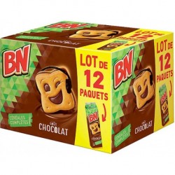 BN Chocolat Céréales Complètes 285g (lot de 12 paquets)