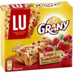 Lu Grany Fraise Et Framboise (lot de 3)