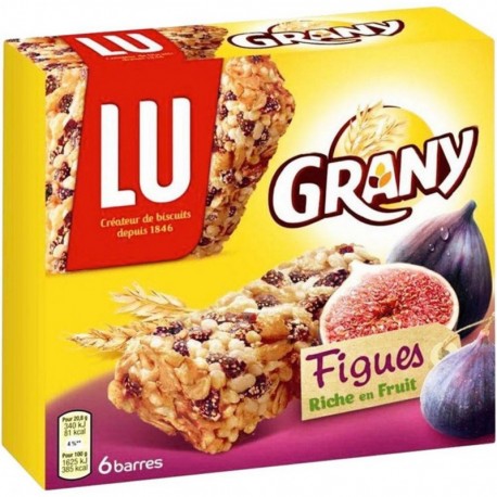 Lu Grany 4 Céréales et Figues (lot de 3)